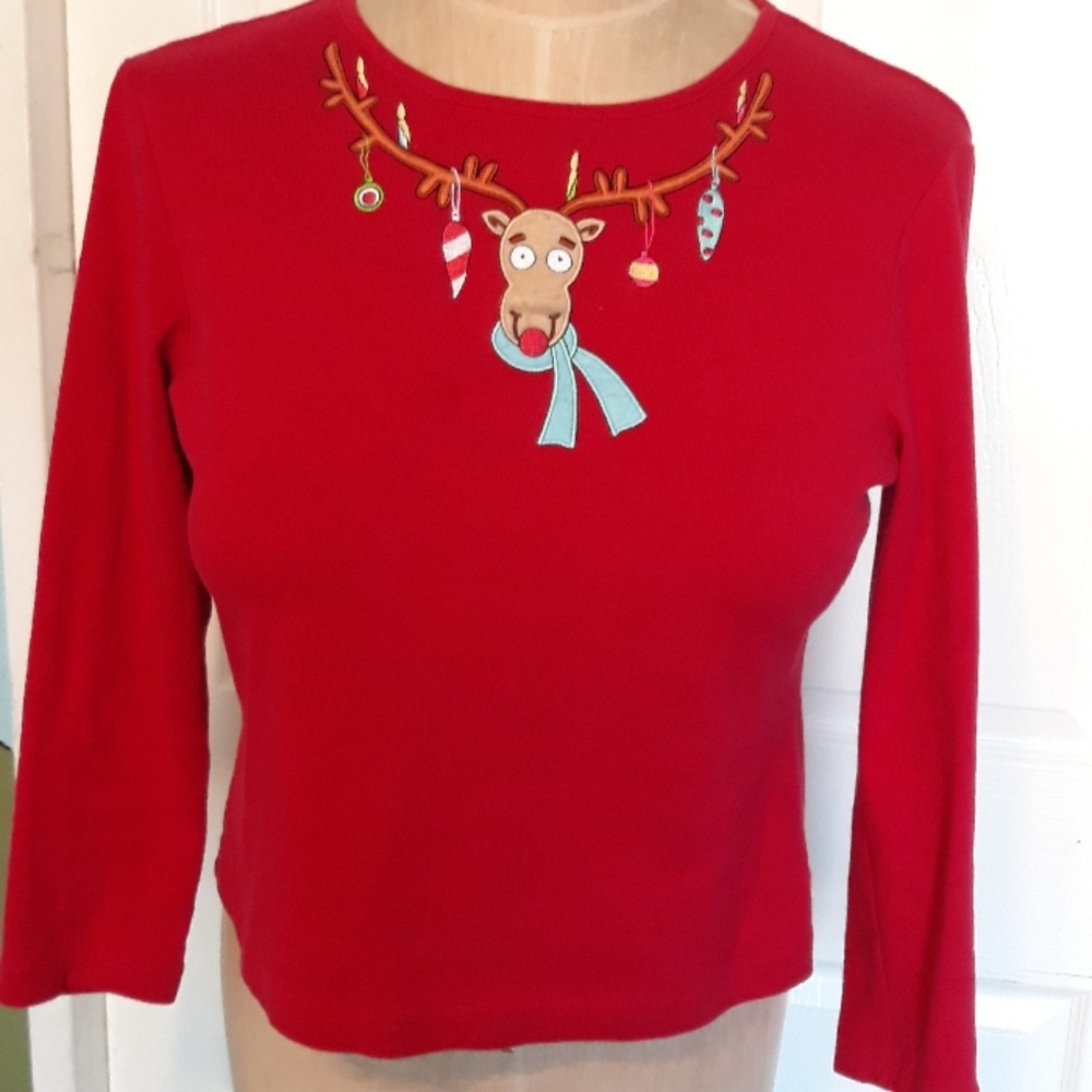 🎅Holiday long-sleeve shirt🎅